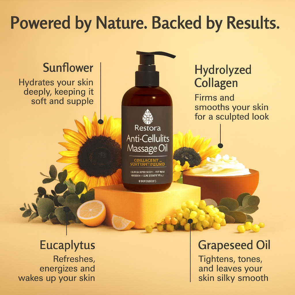 Restora Anti-Cellulite Massage Oil