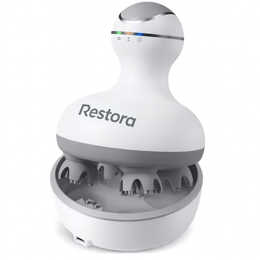 Restora Handheld Head & Scalp Massager